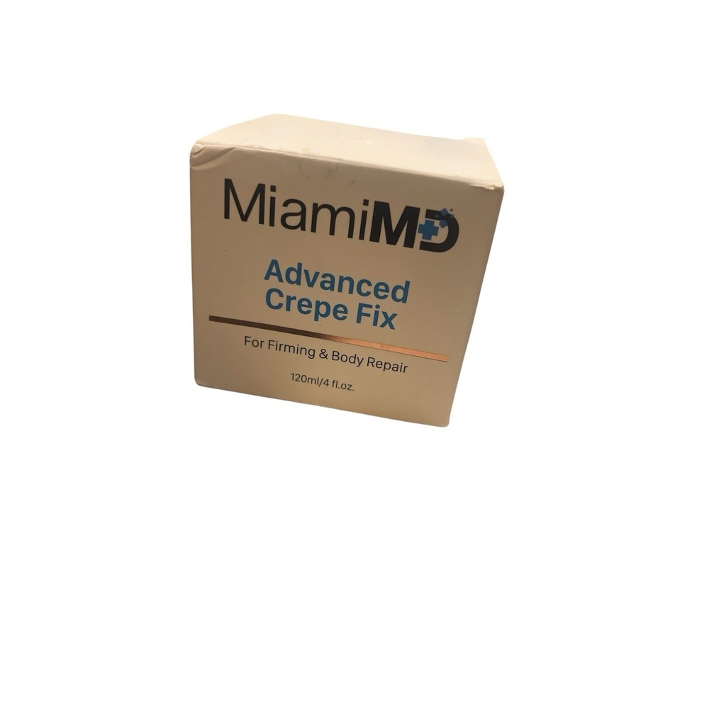 NEW Miami MD Advanced Crepe Fix Cream‎ Firming Body Repair 120ml 4 oz SEALED